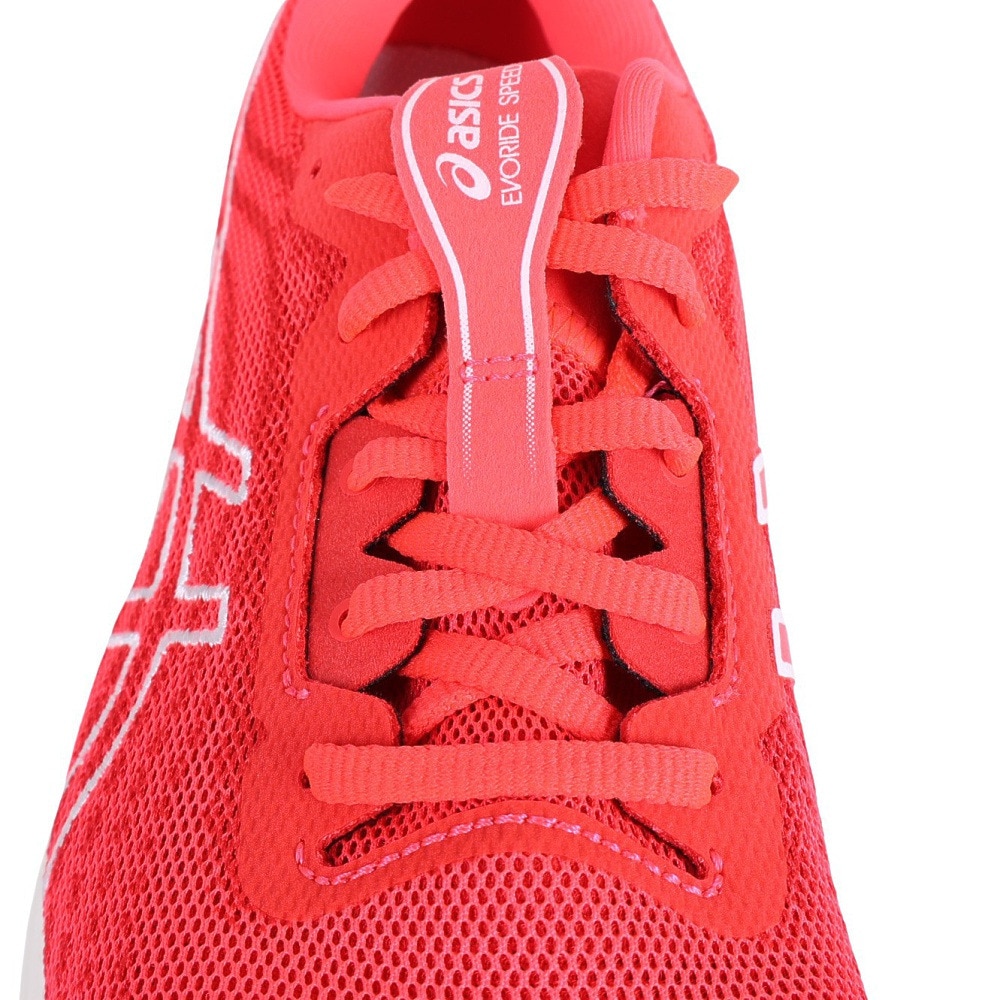 アシックス（ASICS）（レディース）ランニングシューズ エボライド スピード ピンク ホワイト 1012B432.700 スニーカー トレーニング 軽量 クッション性