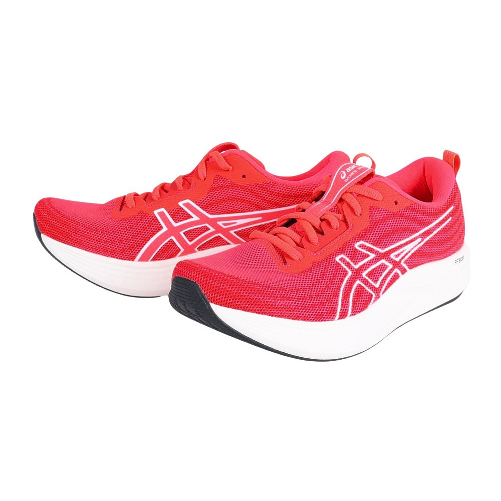 アシックス（ASICS）（レディース）ランニングシューズ エボライド スピード ピンク ホワイト 1012B432.700 スニーカー トレーニング 軽量 クッション性