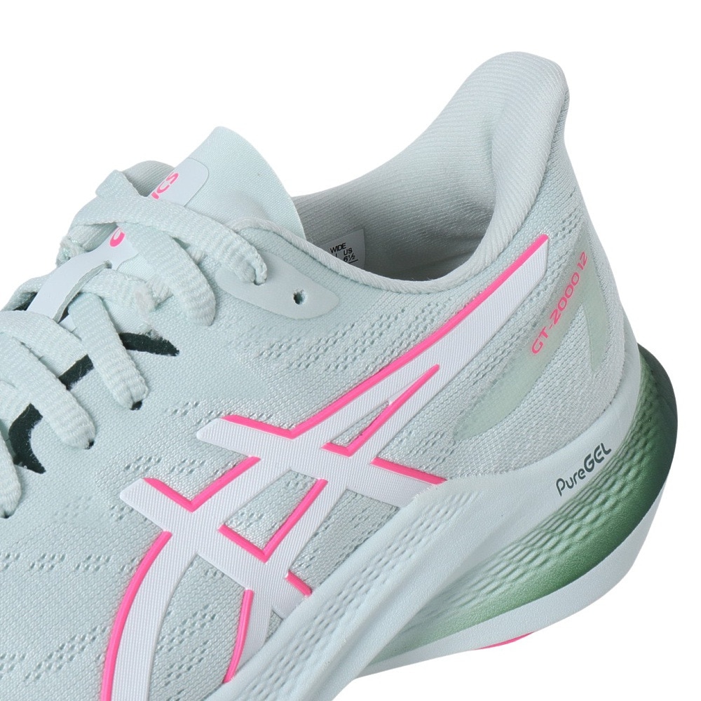 アシックス（ASICS）（レディース）ランニングシューズ ジョギングシューズ GT-2000 12 WIDE 1012B504.300