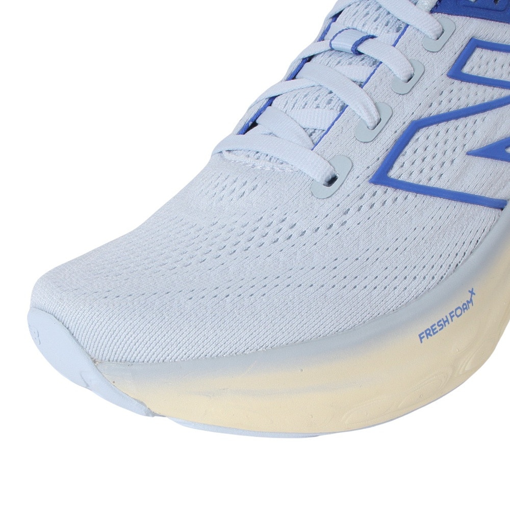 ニューバランス（new balance）（レディース）ランニングシューズ フレッシュフォームX 1080 v13 D13 ライトブルー W1080D13D スニーカー クッション性 軽量