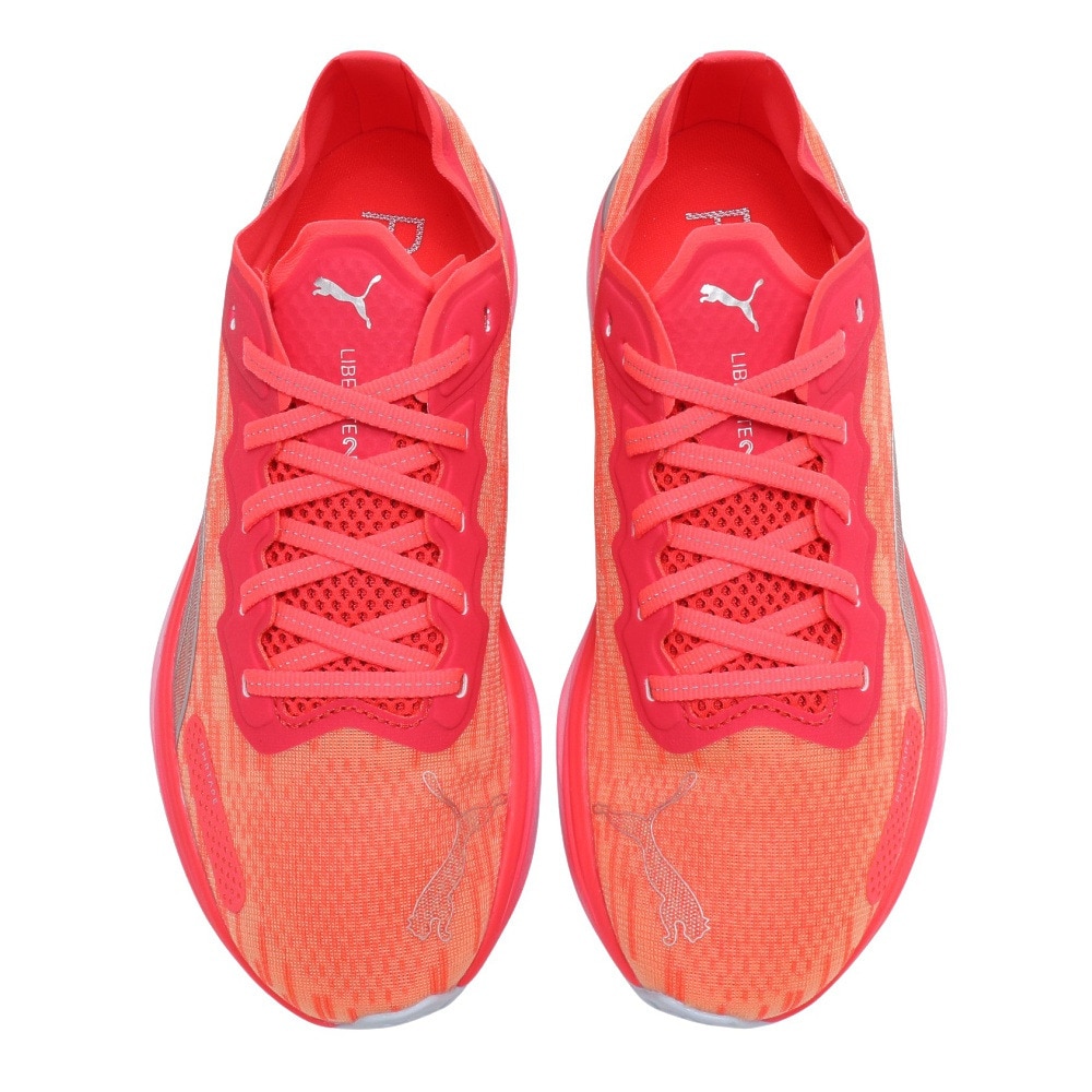 プーマ（PUMA）（レディース）ランニングシューズ リベレイトニトロ 2 ウィメンズ フラッシュピンク 37731609 スニーカー トレーニング 軽量 クッション性