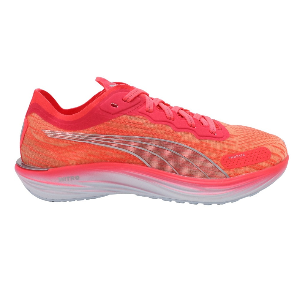 プーマ（PUMA）（レディース）ランニングシューズ リベレイトニトロ 2 ウィメンズ フラッシュピンク 37731609 スニーカー トレーニング 軽量 クッション性