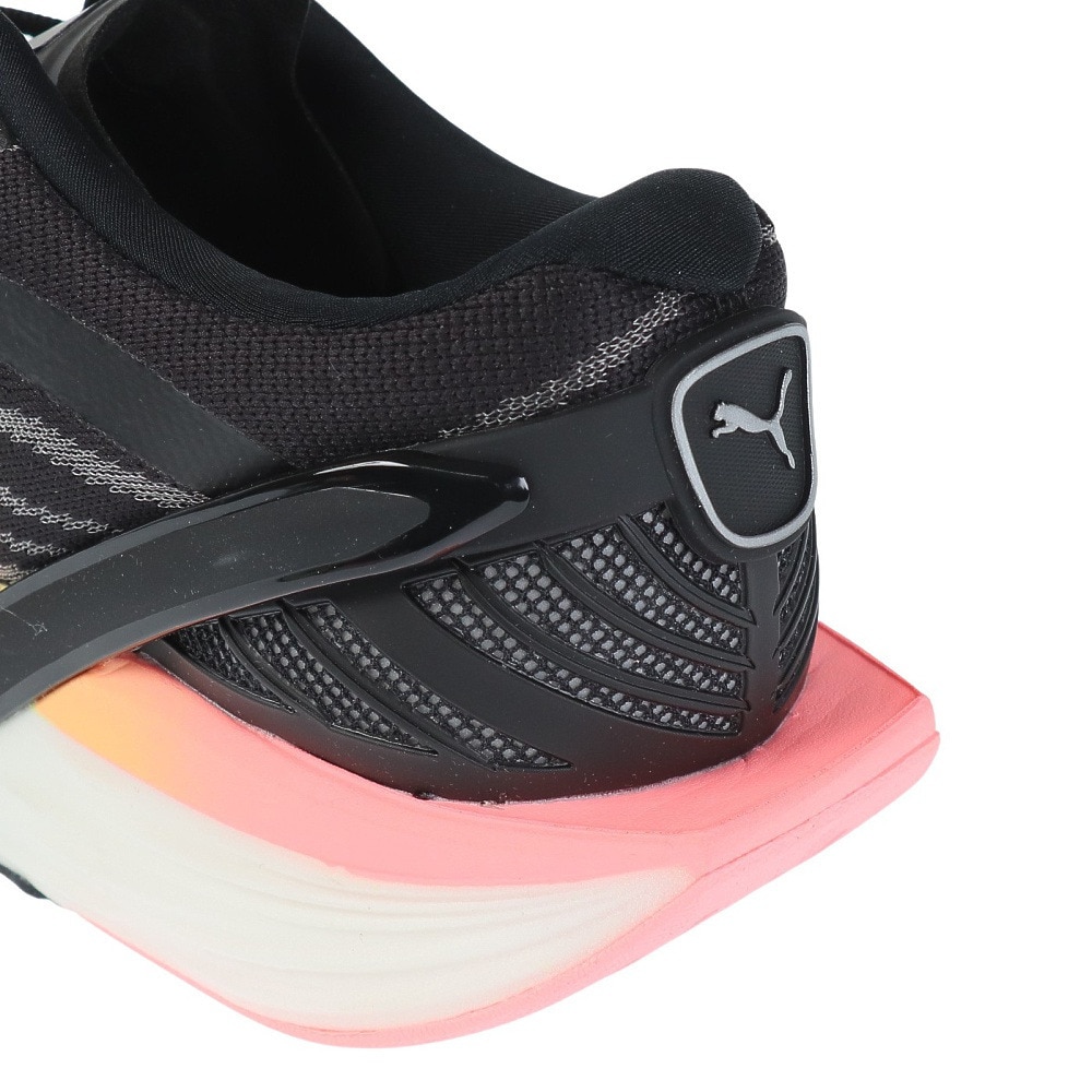 プーマ（PUMA）（レディース）ランニングシューズ ランダブルエックス ニトロ 2 ブラック 37848201 スニーカー 厚底 軽量 クッション性 ジョギング