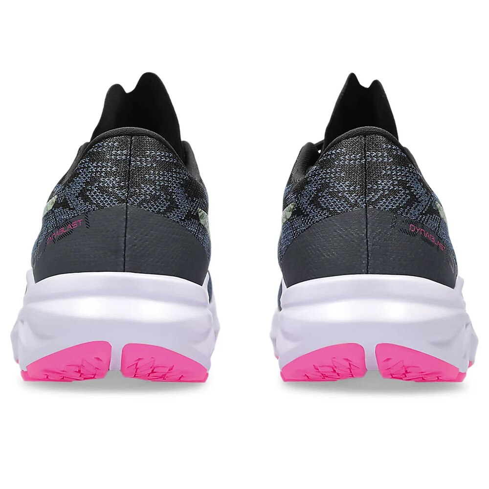 アシックス（ASICS）（レディース）ランニングシューズ ダイナブラスト 3 ブラック グリーン 1012B289.004 スニーカー トレーニング スポーツ 安定性 反発性