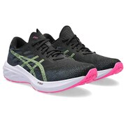 (レディース)ランニングシューズ ダイナブラスト 3 ブラック グリーン 1012B289.004 スニーカー トレーニング スポーツ 安定性 反発性