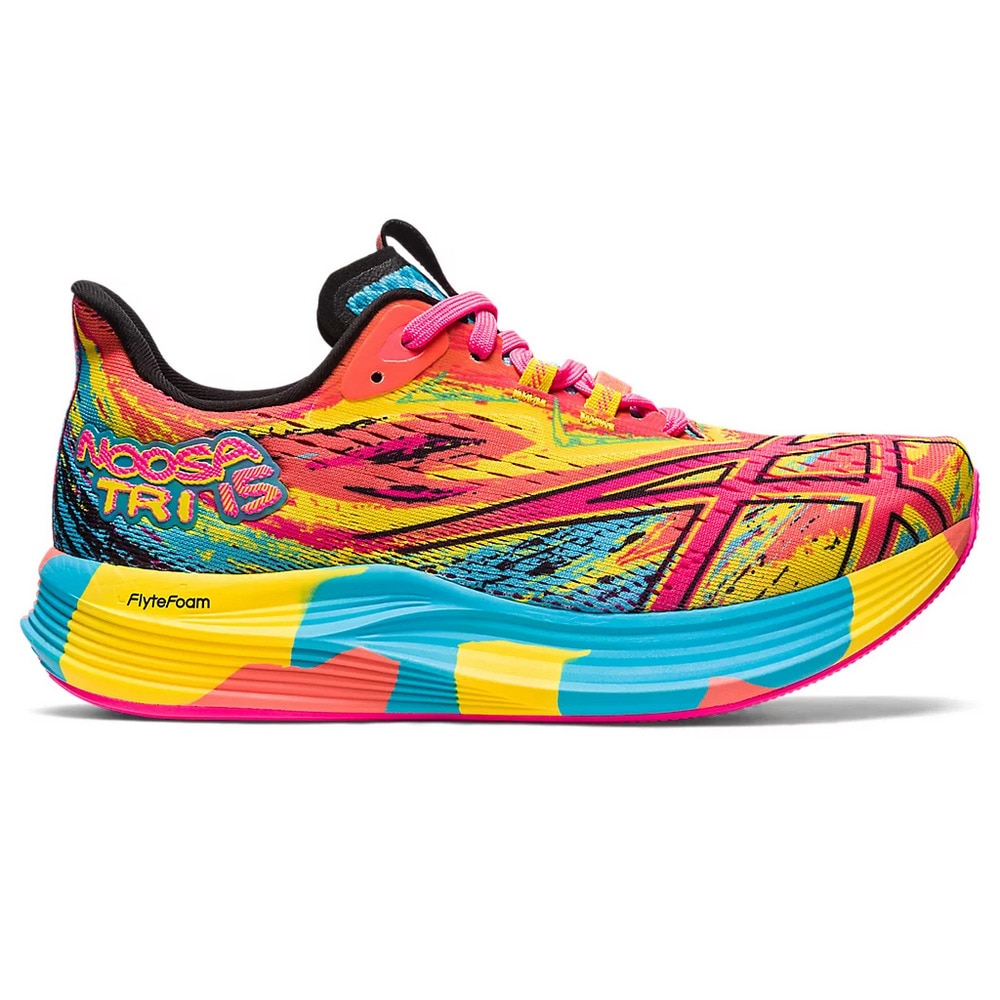 アシックス（ASICS）（レディース）ランニングシューズ ヌーサ トライ15 NOOSA TRI 15 ブルー イエロー 1012B429.400 スニーカー ジョギング クッション性 