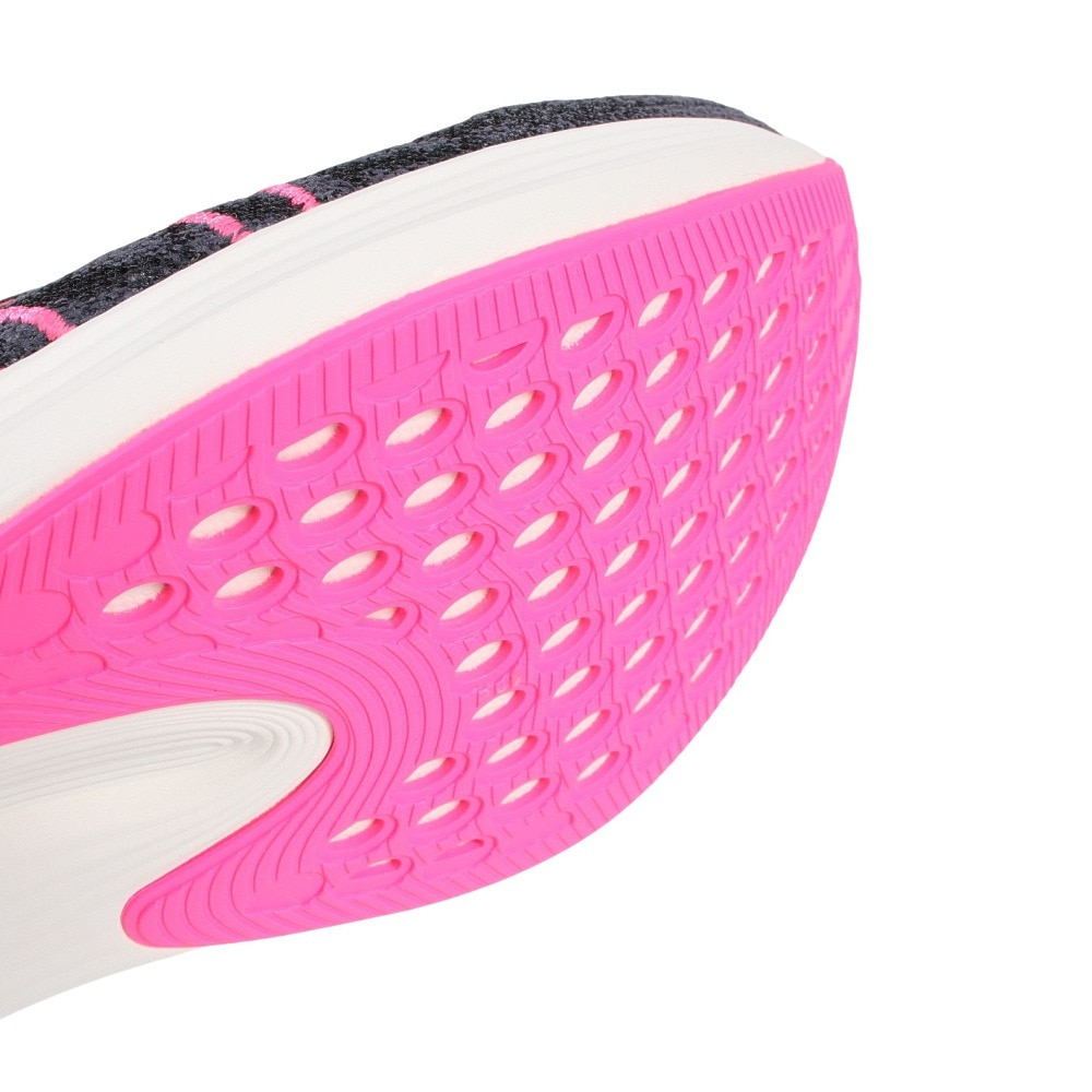 アシックス（ASICS）（レディース）ランニングシューズ エボライド スピード ブラック ピンク 1012B432.002 スニーカー トレーニング 軽量 クッション性
