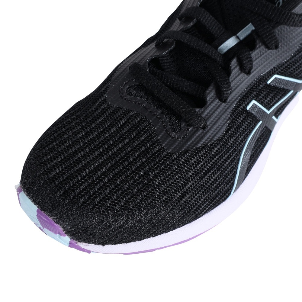 アシックス（ASICS）（レディース）ランニングシューズ バーサブラスト3 ブラック ブルー 1012B511.001 スニーカー ジョギング トレーニング スポーツ