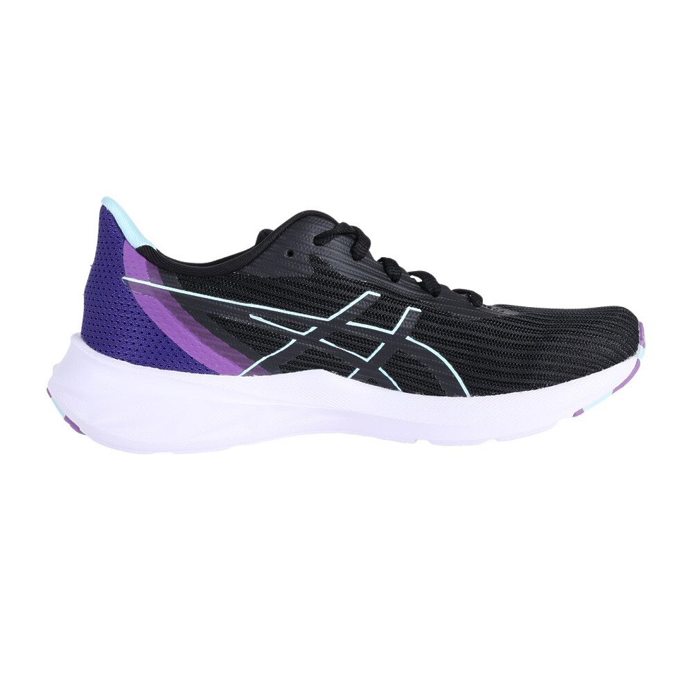 アシックス（ASICS）（レディース）ランニングシューズ バーサブラスト3 ブラック ブルー 1012B511.001 スニーカー ジョギング トレーニング スポーツ