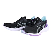 アシックス（ASICS）（レディース）ランニングシューズ バーサブラスト3 ブラック ブルー 1012B511.001 スニーカー ジョギング トレーニング スポーツ