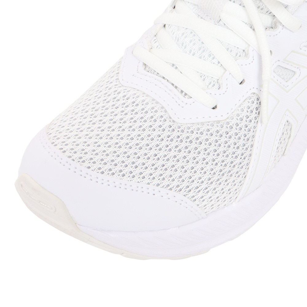 アシックス（ASICS）（レディース）ランニングシューズ コンテンド 8 GS ホワイト 1014A259.100 スニーカー ジョギング ウォーキング トレーニング