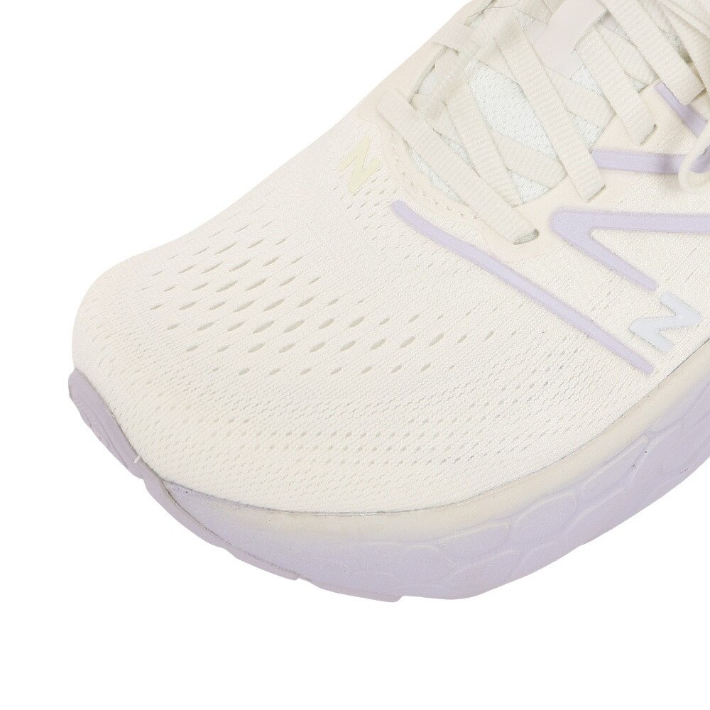 ニューバランス（new balance）（レディース）ランニングシューズ フレッシュ フォーム X モア v4 オフホワイト WMORCU4D スニーカー スポーツ ジョグ 厚底