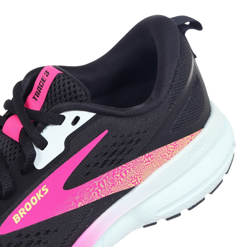 ブルックス（BROOKS）（レディース）ランニングシューズ ジョギングシューズ トレース3 BRW4012 BLK/P