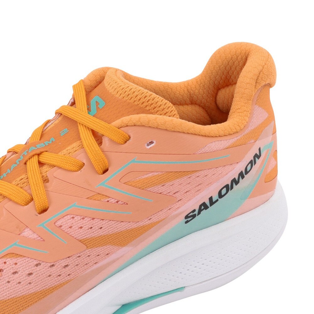 サロモン（SALOMON）（レディース）ランニングシューズ ファンタズム2 オレンジ L47383300 スニーカー ジョギング トレーニング 軽量 クッション性