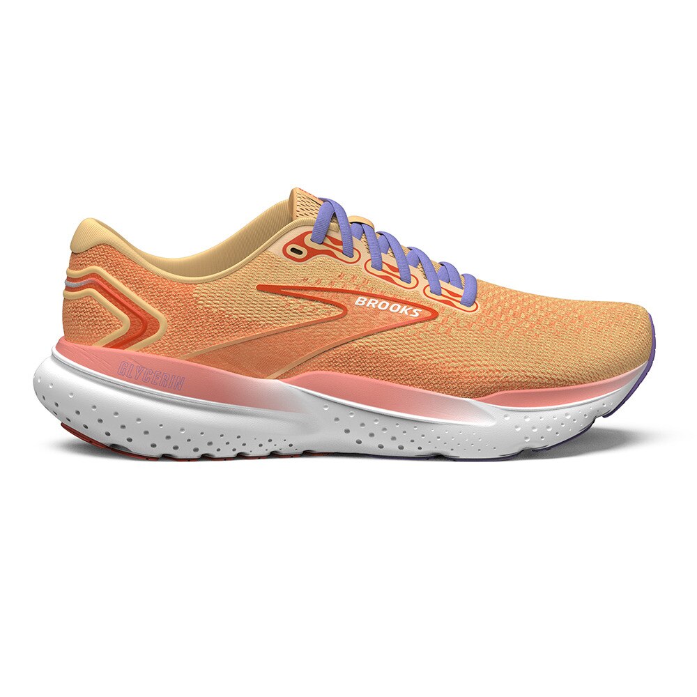 ブルックス（BROOKS）（レディース）ランニングシューズ ジョギングシューズ グリセリン21 BRW4082 OR