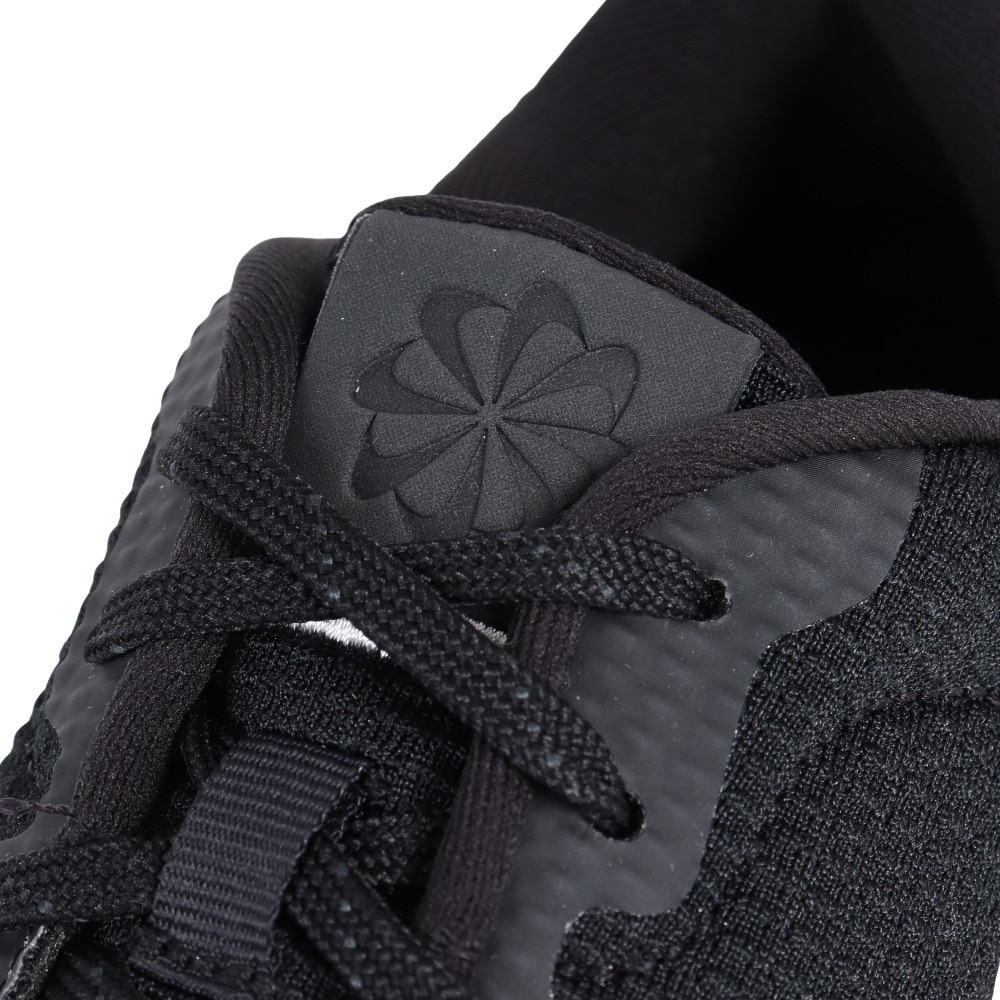ナイキ（NIKE）（レディース）ランニングシューズ フレックスエクスペリエンスラン12 ブラック DV0746-004 スニーカー トレーニング ジョギング クッション性 