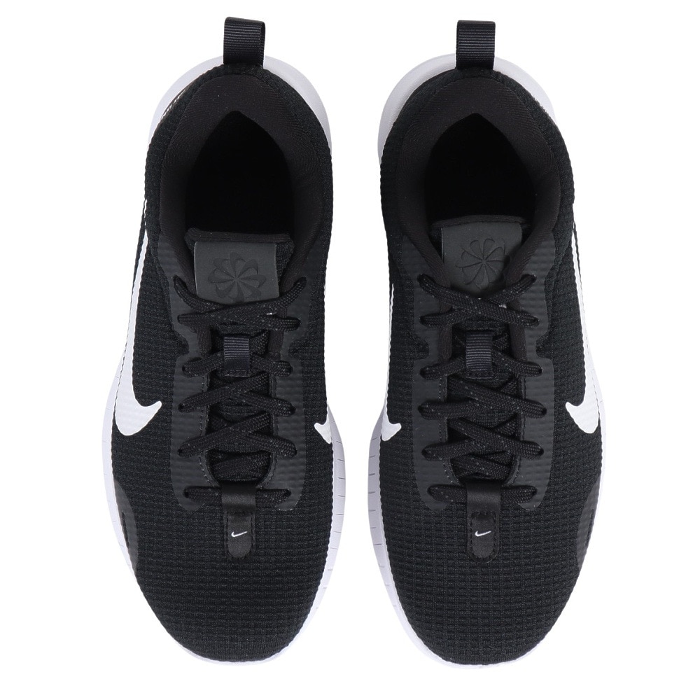 ナイキ（NIKE）（レディース）ランニングシューズ フレックスエクスペリエンスラン12 ブラック DV0746-004 スニーカー トレーニング ジョギング クッション性 