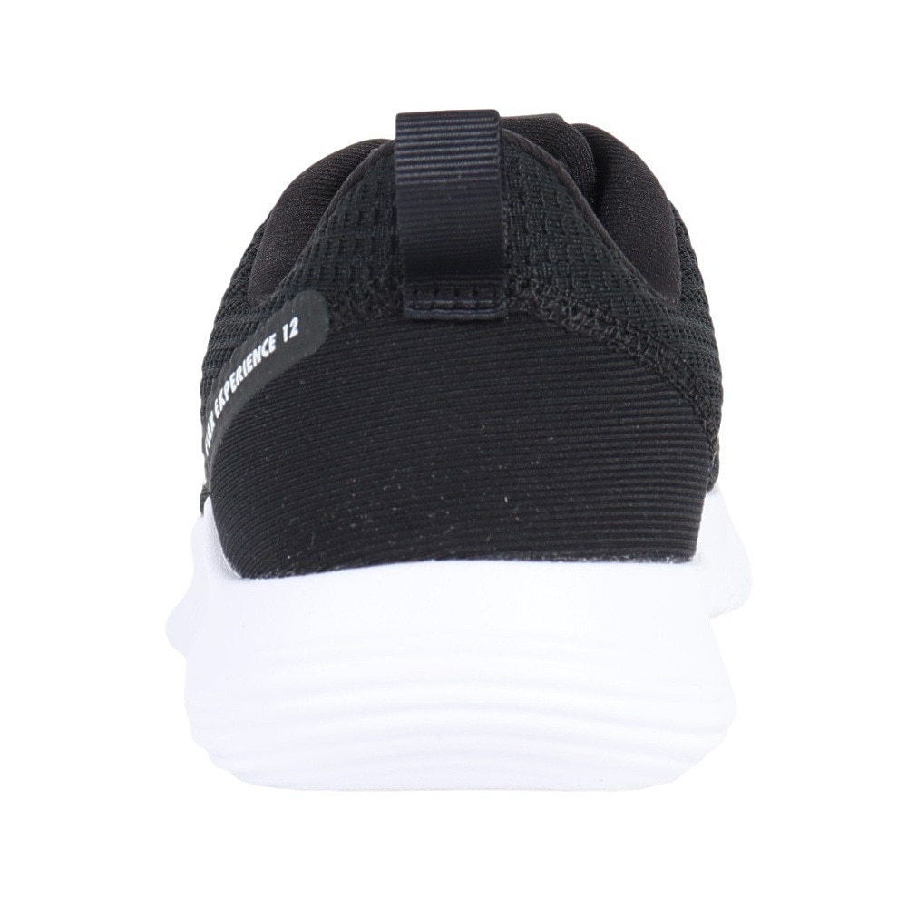 ナイキ（NIKE）（レディース）ランニングシューズ フレックスエクスペリエンスラン12 ブラック DV0746-004 スニーカー トレーニング ジョギング クッション性 