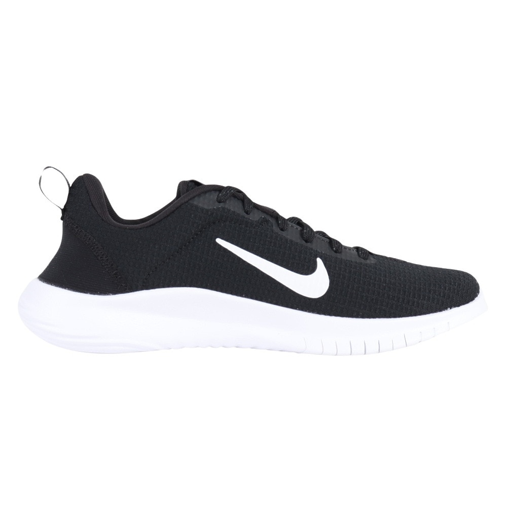 ナイキ（NIKE）（レディース）ランニングシューズ フレックスエクスペリエンスラン12 ブラック DV0746-004 スニーカー トレーニング ジョギング クッション性 