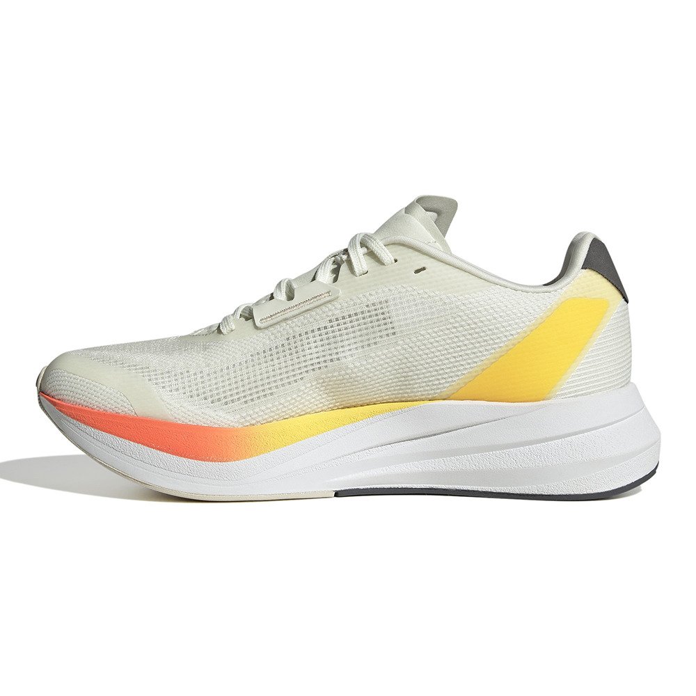 アディダス（adidas）（レディース）ランニングシューズ アディゼロデュラモスピードW アイボリー IE7987 スニーカー ジョギング 安定性