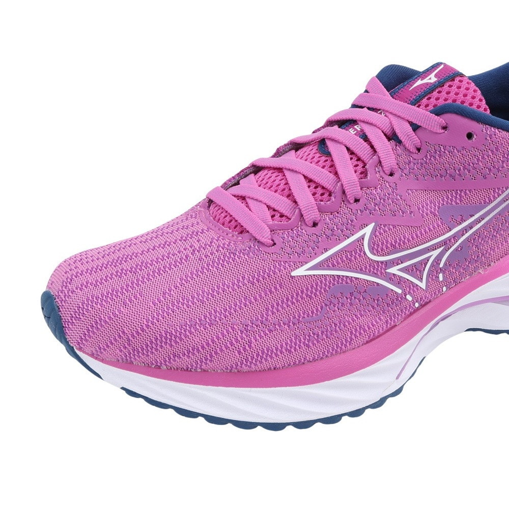 ミズノ（MIZUNO）（レディース）ランニングシューズ ジョギングシューズ ウエーブライダー27 J1GD230373