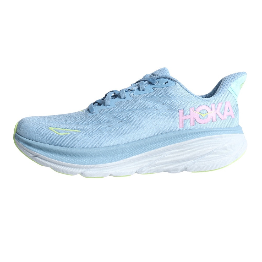 ホカ（HOKA）（レディース）ランニングシューズ ジョギングシューズ クリフトン9 ワイド 1132211-DNK