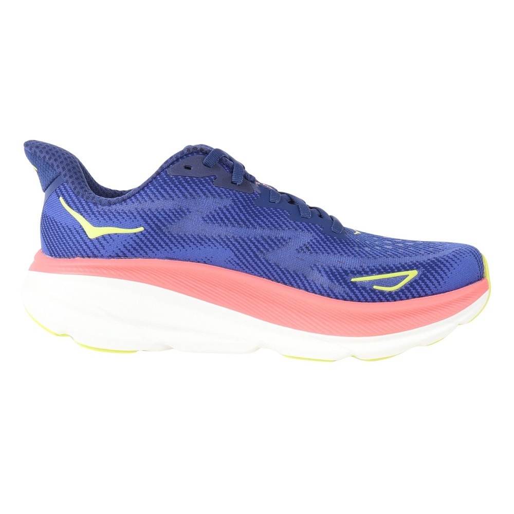 ホカ（HOKA）（レディース）ランニングシューズ ジョギングシューズ クリフトン9 Wide 1132211-EVN