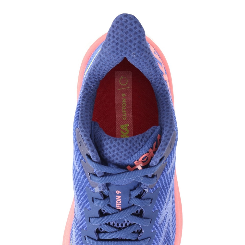 ホカ（HOKA）（レディース）ランニングシューズ ジョギングシューズ クリフトン9 ワイド 1132211-EVN
