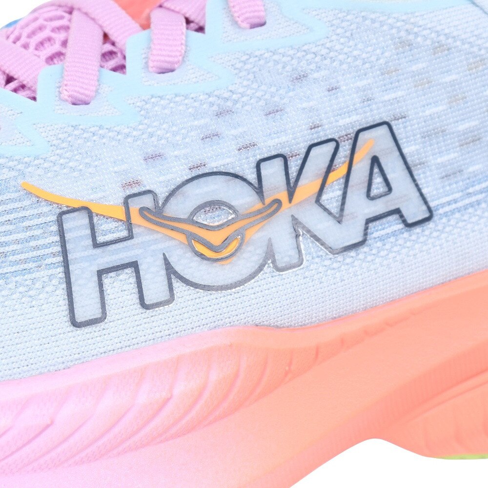 ホカ（HOKA）（レディース）ランニングシューズ ジョギングシューズ マッハ 6 ワイド 1147834-ISK