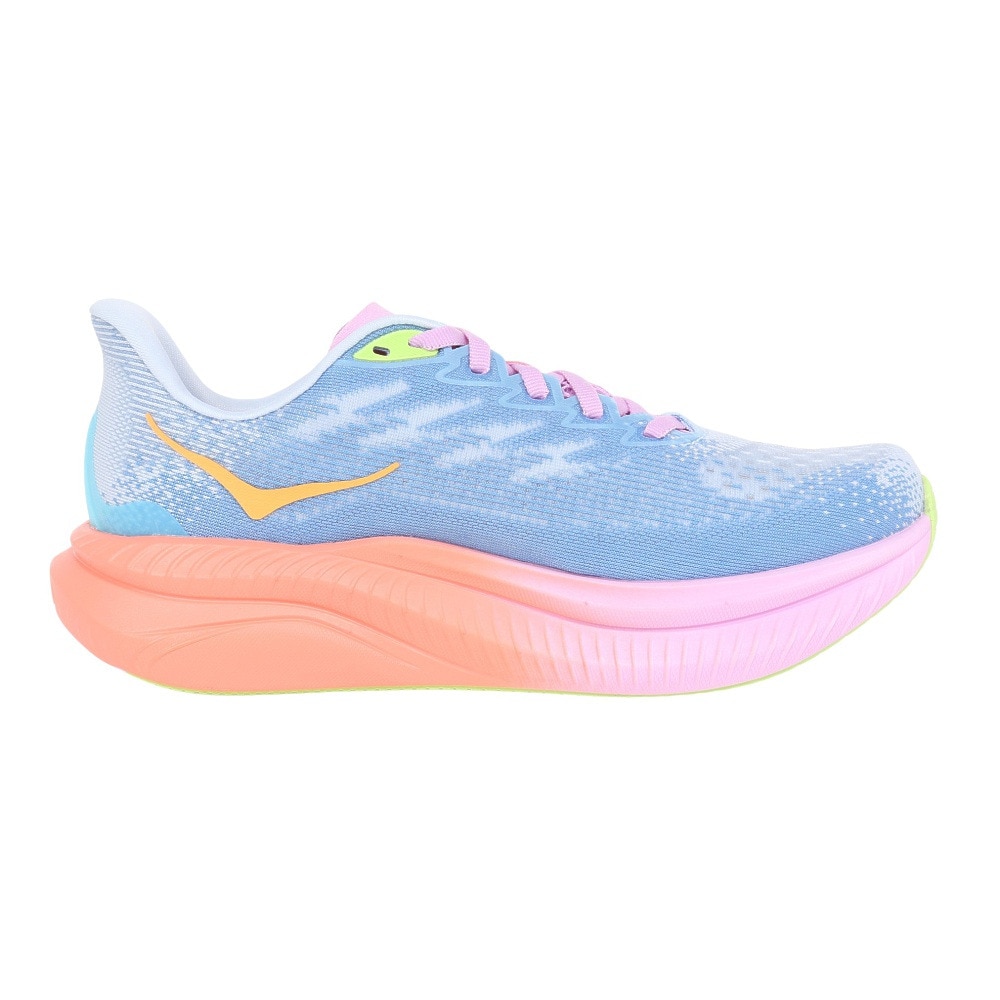 ホカ（HOKA）（レディース）ランニングシューズ ジョギングシューズ マッハ 6 ワイド 1147834-ISK