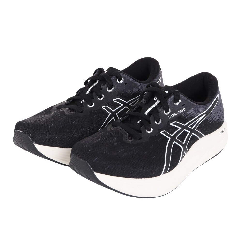 アシックス（ASICS）（レディース）ランニングシューズ ジョギングシューズ EvoRide SPEED 2 WIDE 1012B598.001