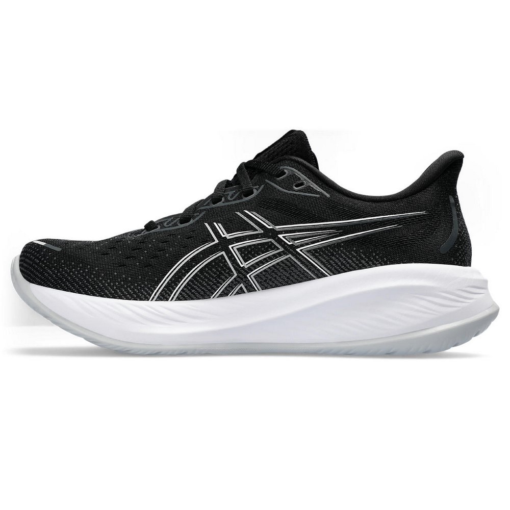 アシックス（ASICS）（レディース）ランニングシューズ ゲル キュムラス26 ブラック ホワイト 1012B599.002 スニーカー ジョグ クッション性