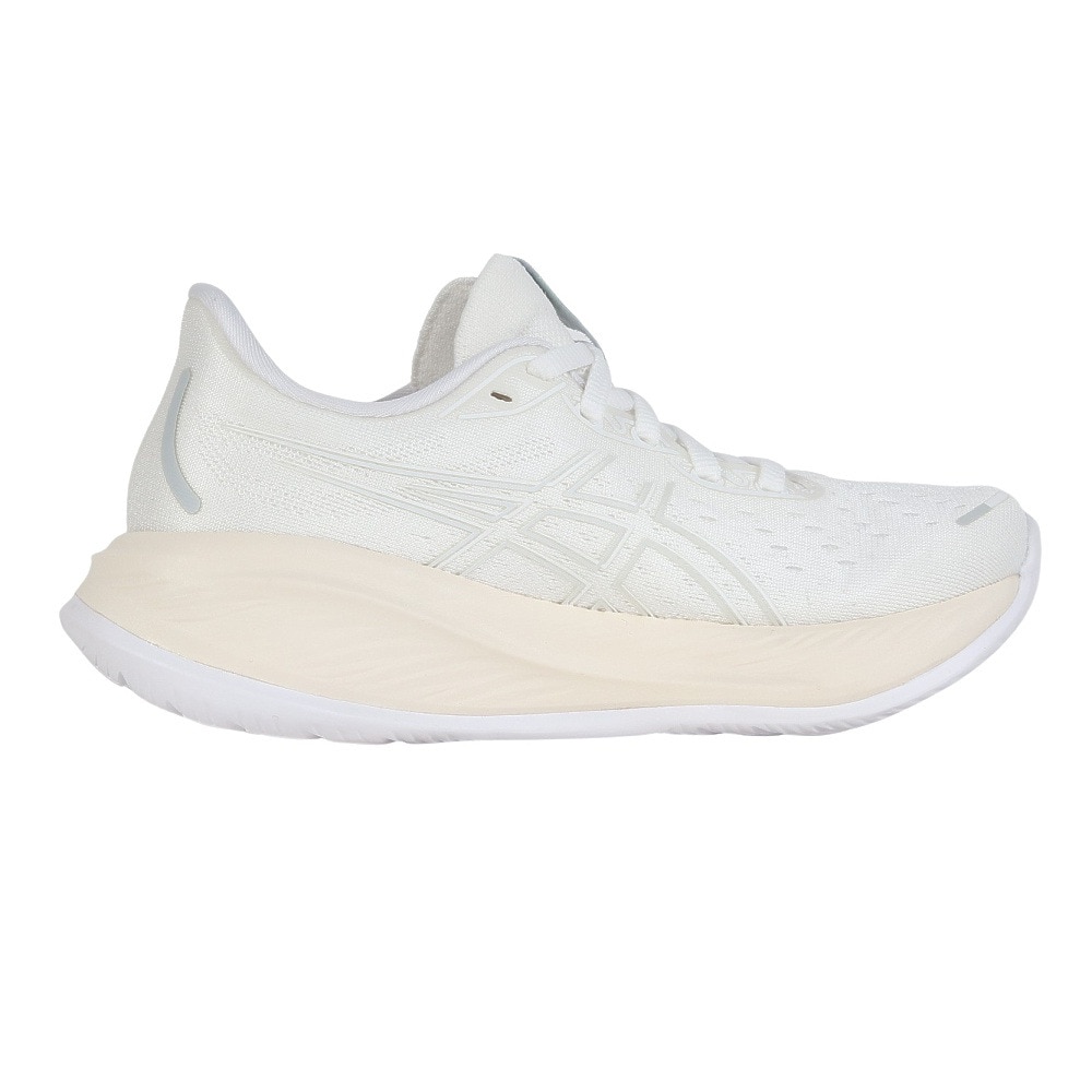 アシックス（ASICS）（レディース）ランニングシューズ ゲルキュムラス26ワイド ブラック グレー 1012B600.002 スニーカー  クッション性 | スポーツ用品はスーパースポーツゼビオ