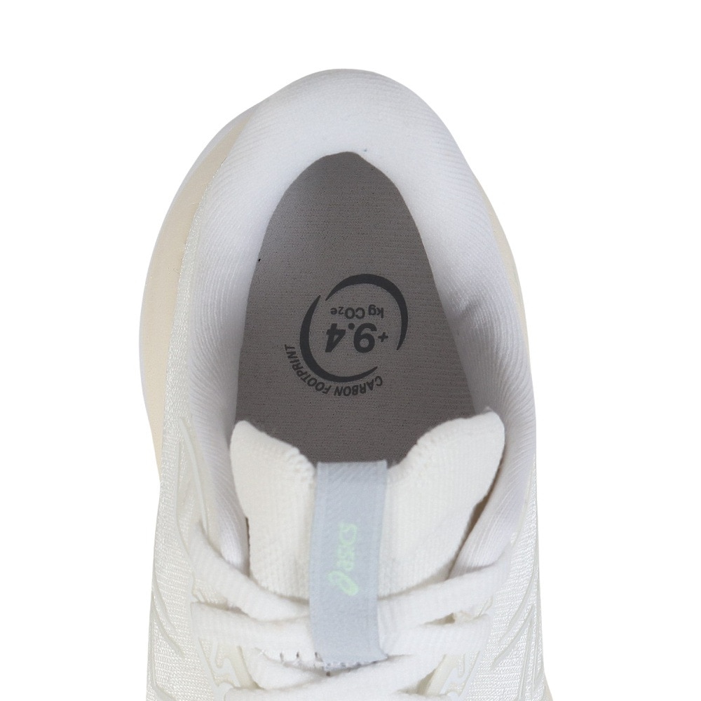 アシックス（ASICS）（レディース）ランニングシューズ ゲルキュムラス26 ホワイト 1012B599.101 スニーカー ジョギング クッション性 軽量