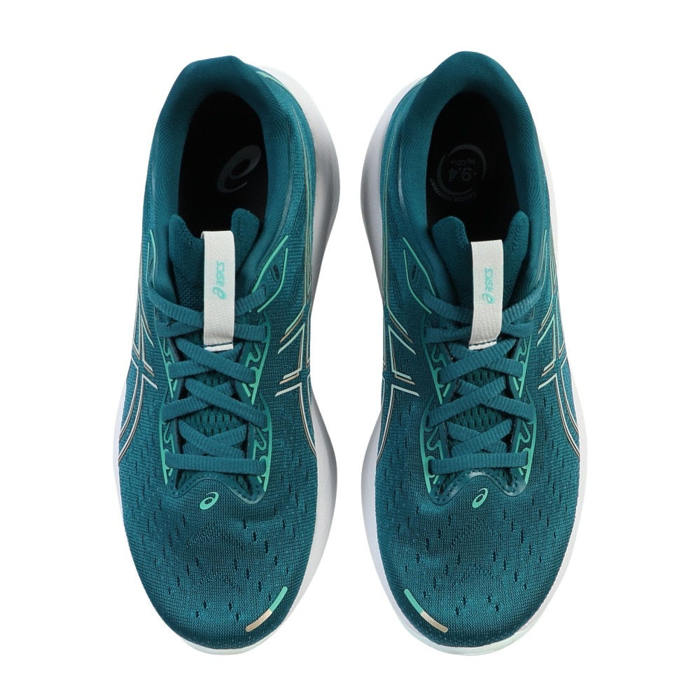 アシックス（ASICS）（レディース）ランニングシューズ ゲル キュムラス26 エメグリーン 1012B599.300 スニーカー ジョギング クッション性