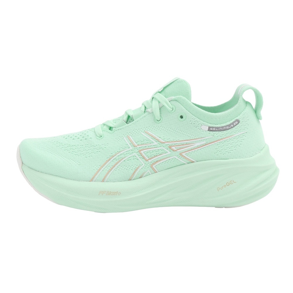 アシックス（ASICS）（レディース）ランニングシューズ ジョギングシューズ GEL-NIMBUS 26 1012B601.300