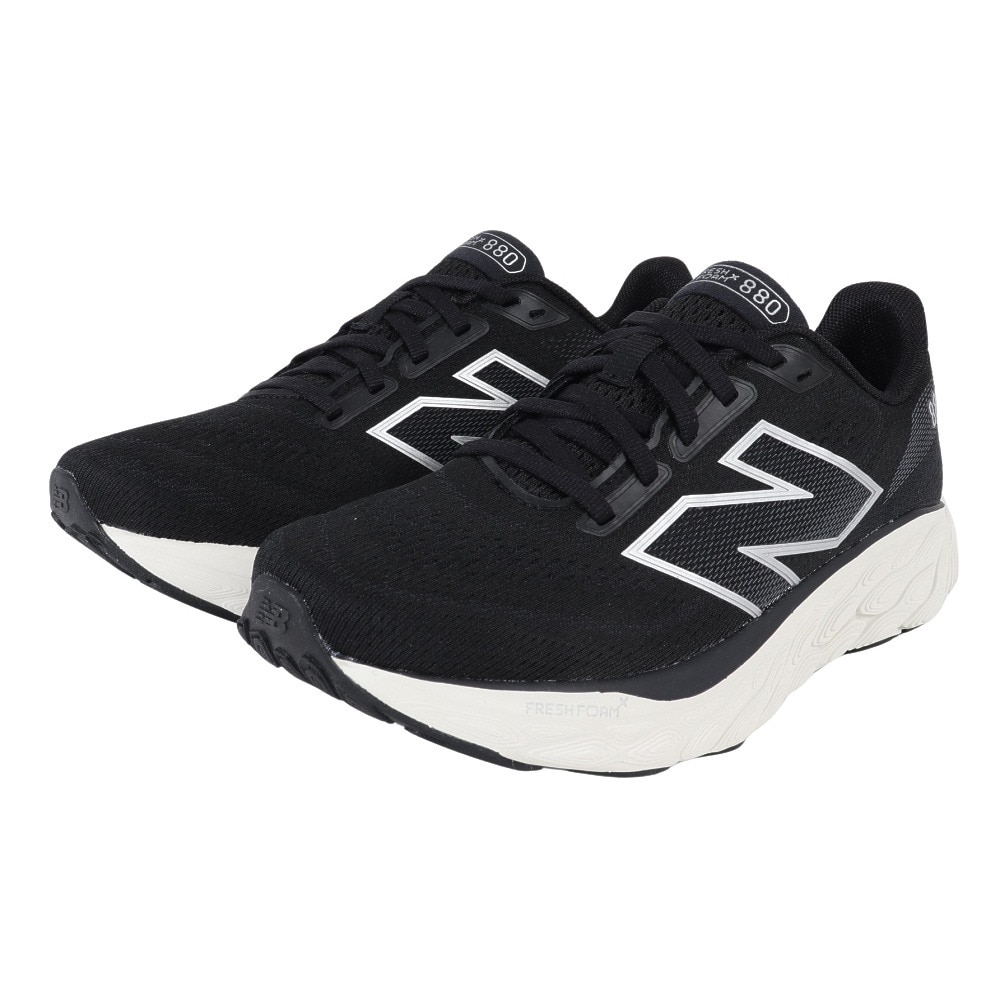 ニューバランス（new balance）（レディース）ランニングシューズ フレッシュフォームX880 v14 ブラック W880K142E スニーカー ウォーキング クッション性
