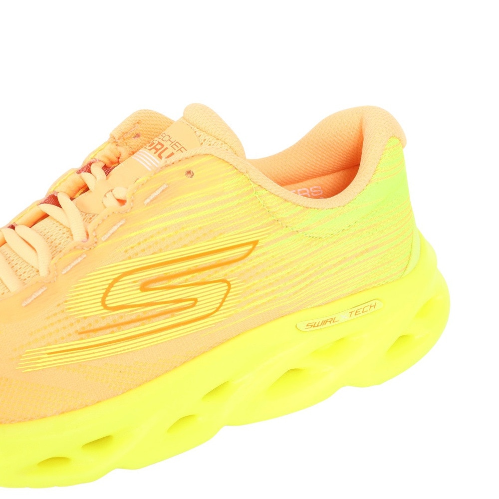 スケッチャーズ（SKECHERS）（レディース）ランニングシューズ ジョギングシューズ GR SWIRL TECH SPEED 129501-ORYL