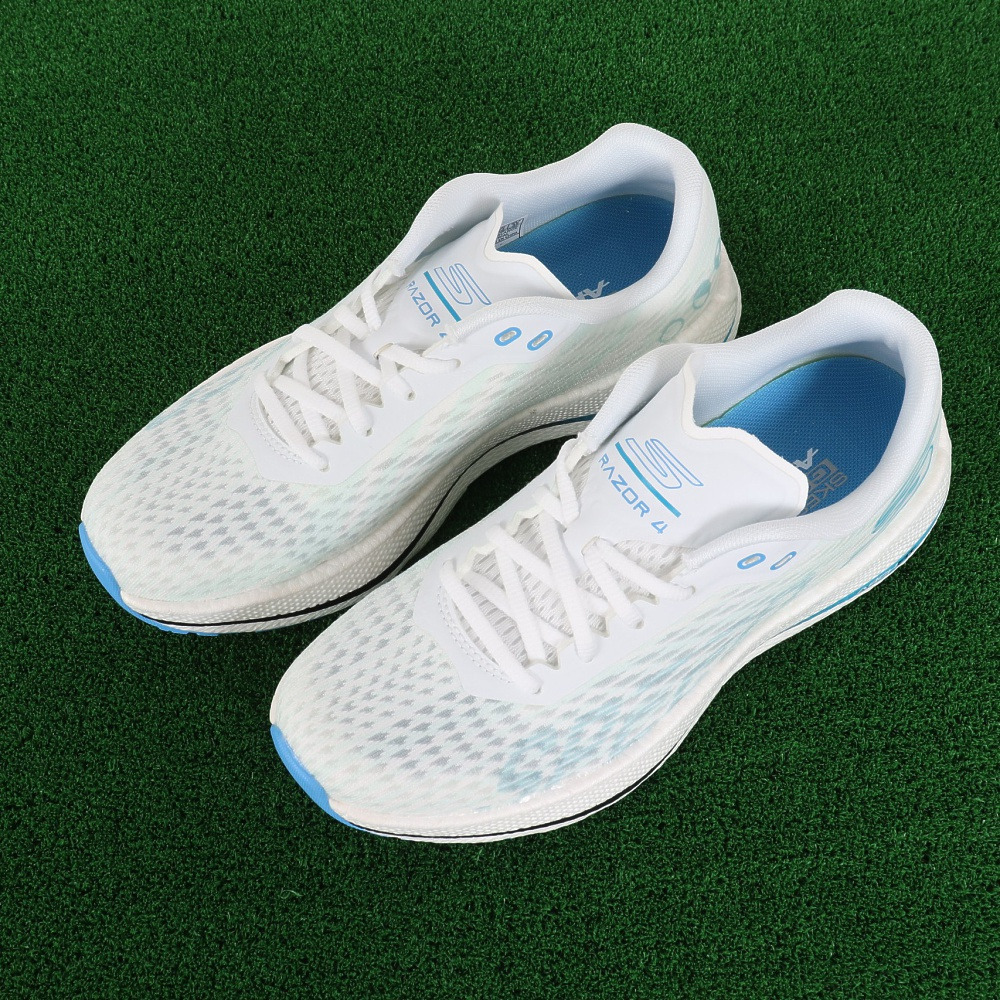 スケッチャーズ（SKECHERS）（レディース）ランニングシューズ ジョギングシューズ GO RUN RAZOR 4 172075-WBL
