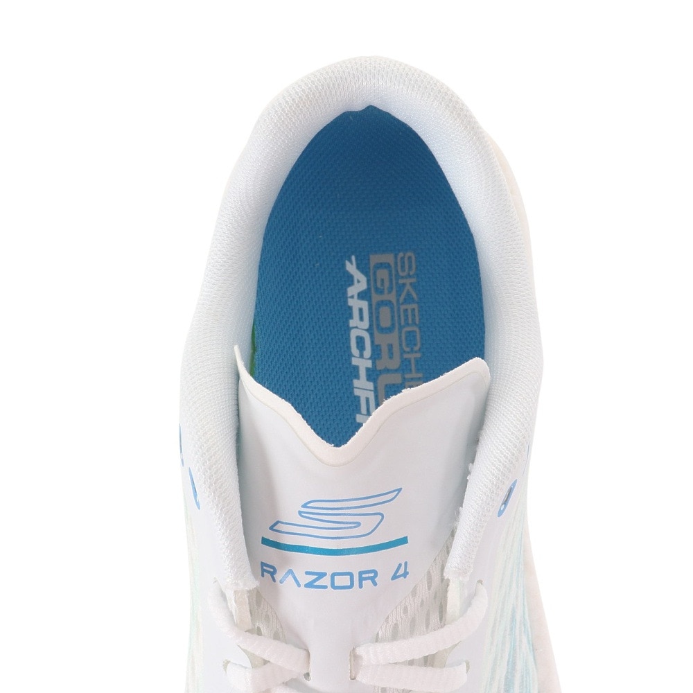 スケッチャーズ（SKECHERS）（レディース）ランニングシューズ ジョギングシューズ GO RUN RAZOR 4 172075-WBL