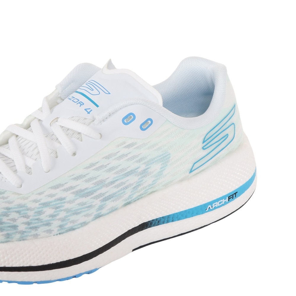 スケッチャーズ（SKECHERS）（レディース）ランニングシューズ ジョギングシューズ GO RUN RAZOR 4 172075-WBL