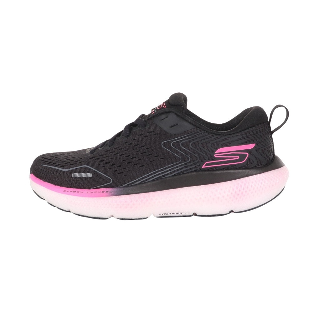 スケッチャーズ（SKECHERS）（レディース）ランニングシューズ ジョギングシューズ GO RUN RIDE 11 172079-BKPK