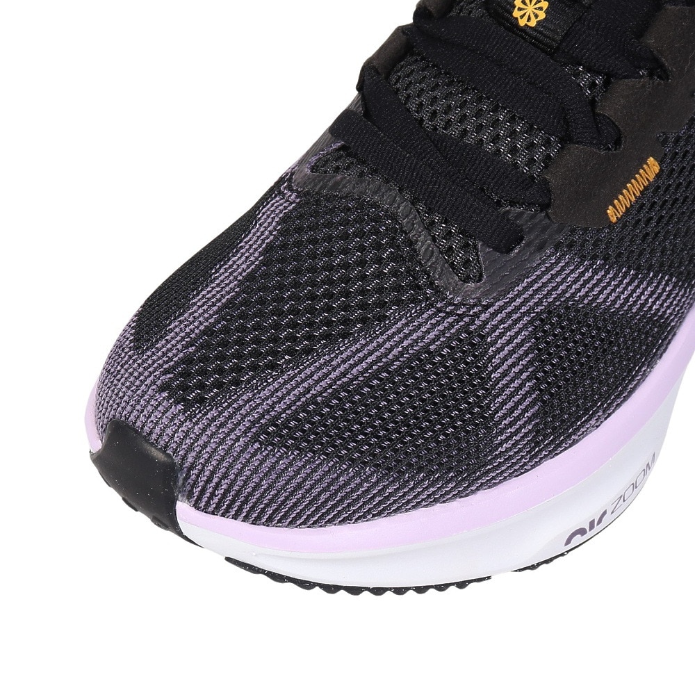 ナイキ（NIKE）（レディース）ランニングシューズ エアズームストラクチャー25 ブラック ホワイト DJ7884-006 スニーカー トレーニング ジョグ クッション性 