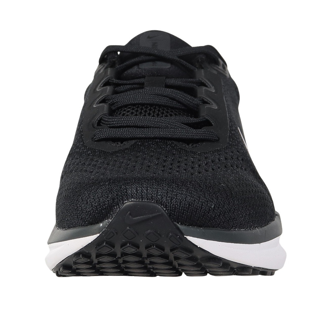 ナイキ（NIKE）（レディース）ランニングシューズ  ウィンフロー 11 エクストラワイド ブラック FQ8794-001 スニーカー ジョギングシューズ