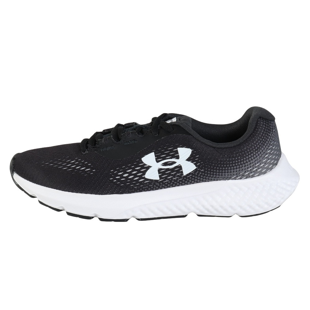 アンダーアーマー（UNDER ARMOUR）（レディース）ランニングシューズ チャージドローグ4 ブラック 3027005 001 スニーカー ジョギング クッション性 軽量