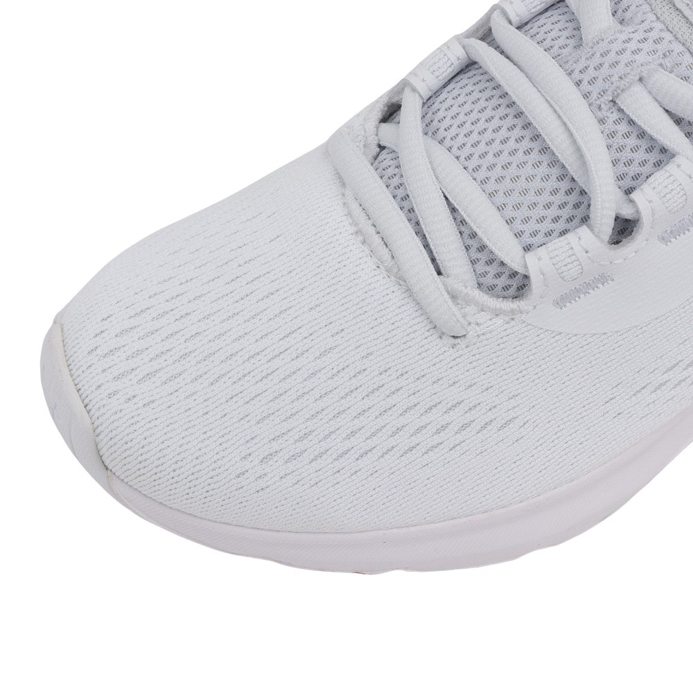 アンダーアーマー（UNDER ARMOUR）（レディース）ランニングシューズ チャージドローグ4 ホワイト 3027005 100 スニーカー ジョギング クッション性 軽量