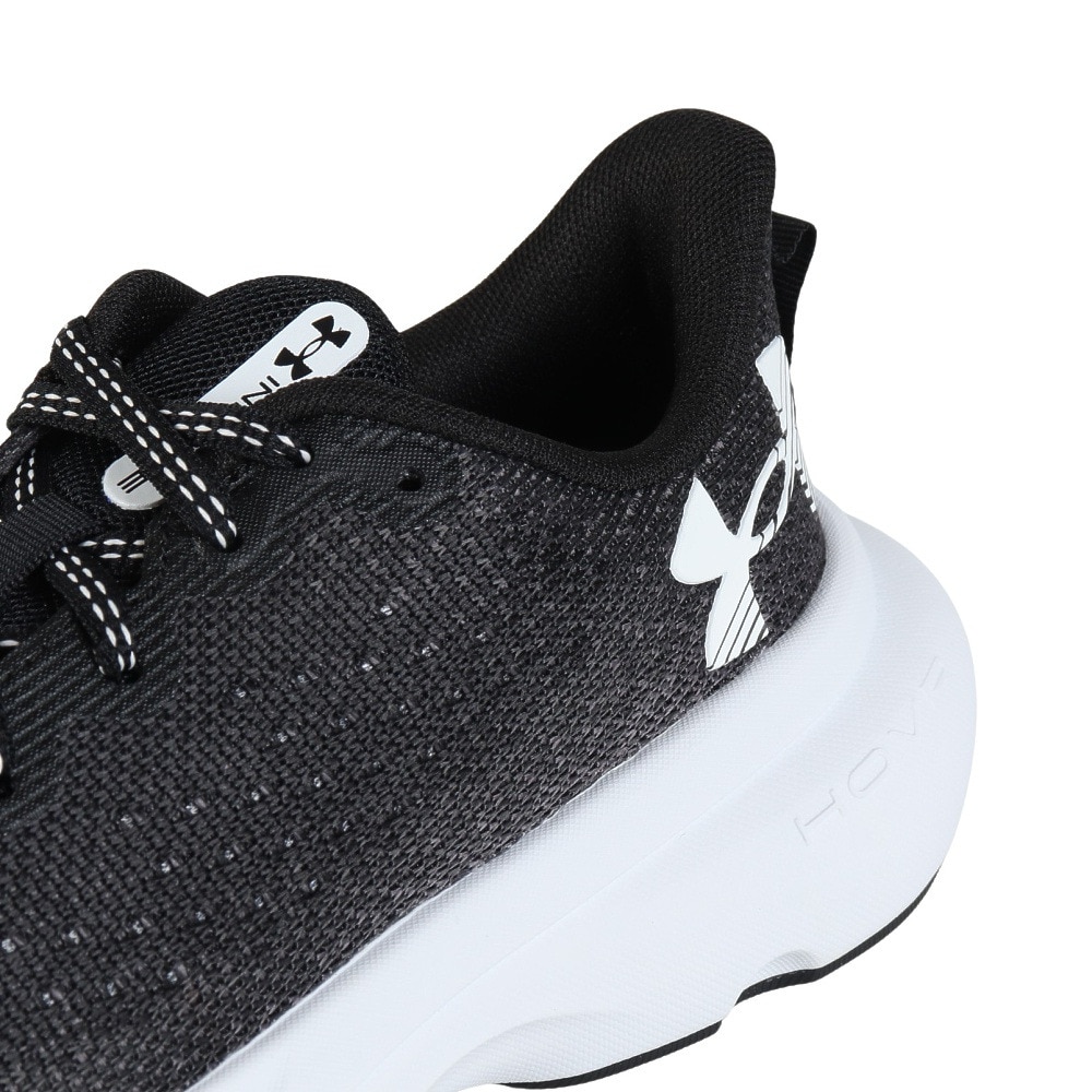 アンダーアーマー（UNDER ARMOUR）（メンズ、レディース）ランニングシューズ インフィニット ブラック 3027524 001 スニーカー ジョグ 柔軟性 クッション性