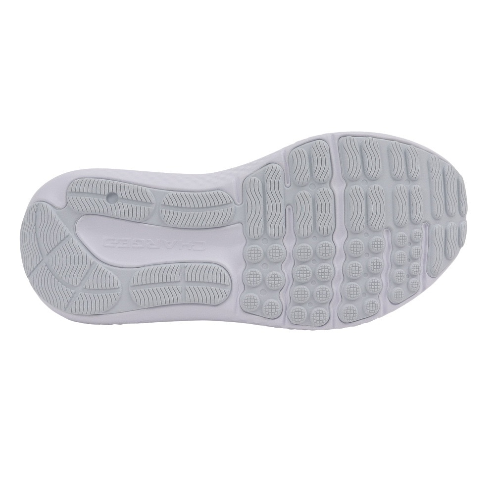 アンダーアーマー（UNDER ARMOUR）（レディース）ランニングシューズ チャージドサージ4ワイド ホワイト 3028571 101 スニーカー ジョグ クッション性 軽量