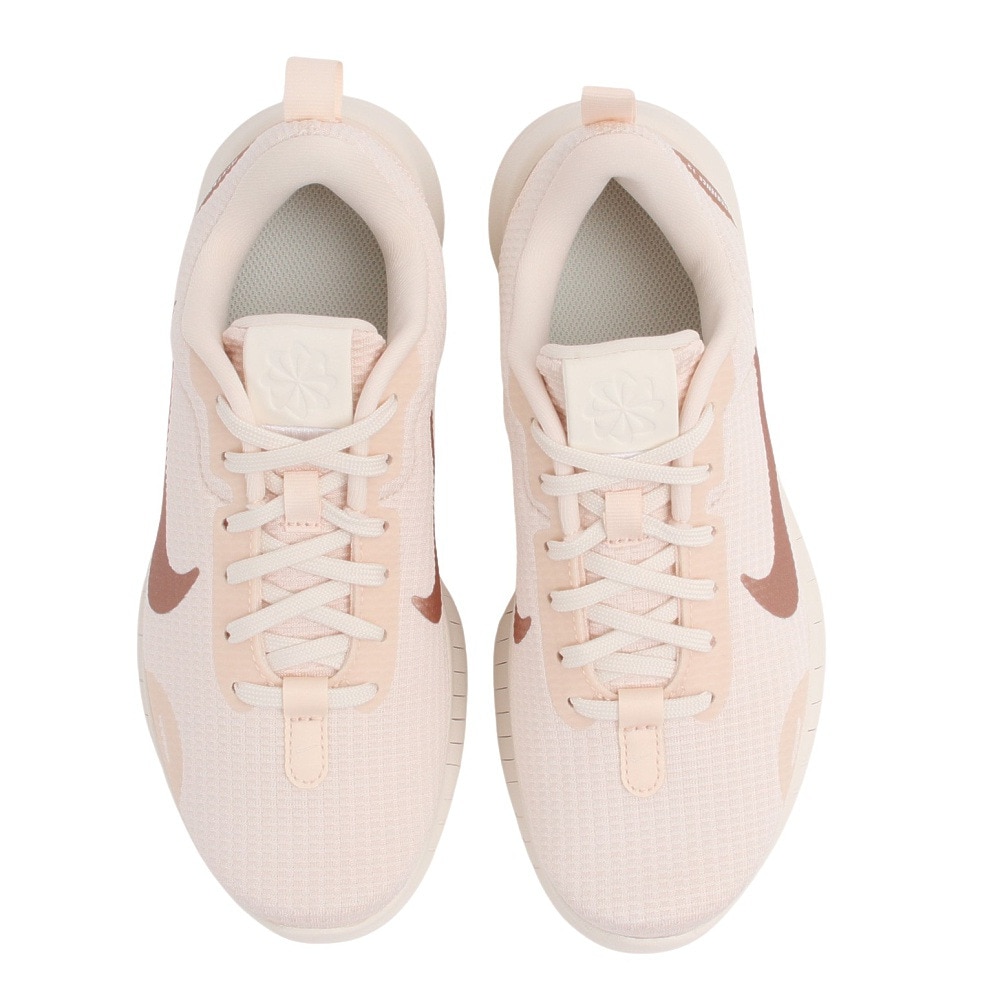 ナイキ（NIKE）（レディース）ランニングシューズ フレックスエクスペリエンスラン12 ホワイト オレンジ DV0746-800 スニーカー トレーニング ジョグ 