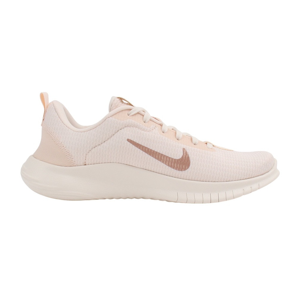 ナイキ（NIKE）（レディース）ランニングシューズ フレックスエクスペリエンスラン12 ホワイト オレンジ DV0746-800 スニーカー トレーニング ジョグ 